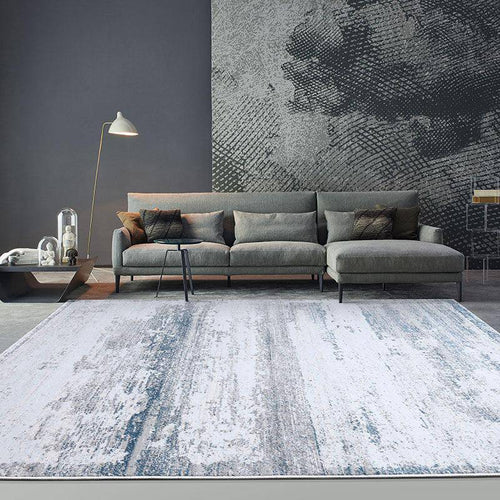 Tapis rectangle moderne style Fang B