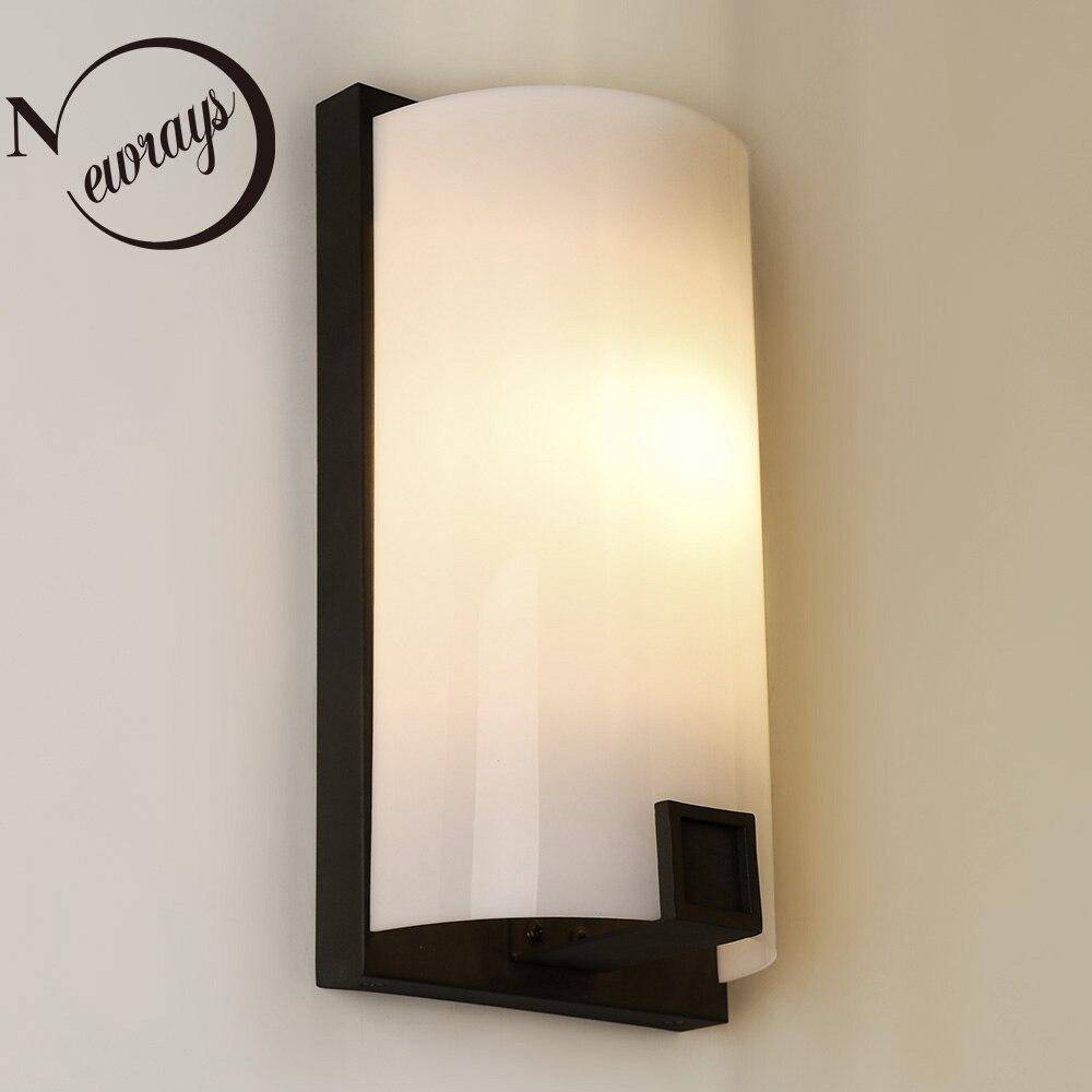 Applique murale moderne à LED demi-cylindre Bedroom - vue 5 sur 7