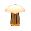 Lampe à poser design à LED en métal style mushroom