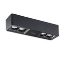Spot rectangle moderne LED en métal design Light