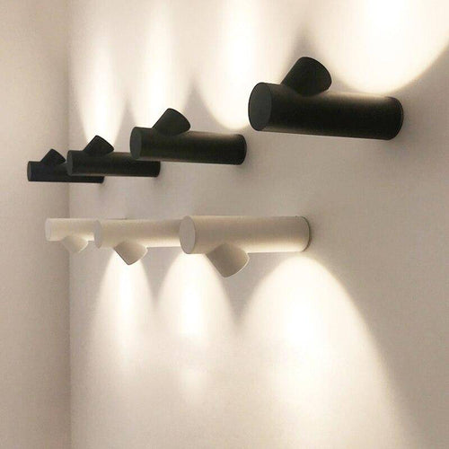 Applique murale moderne à LED avec cylindres en métal Outdoor