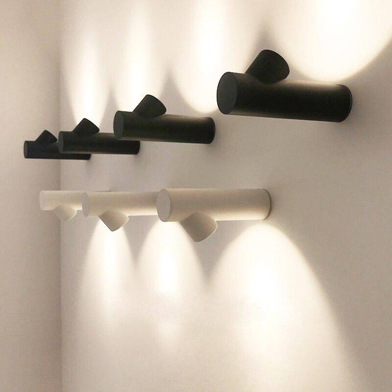 Applique murale moderne à LED avec cylindres en métal Outdoor - vue 4 sur 5