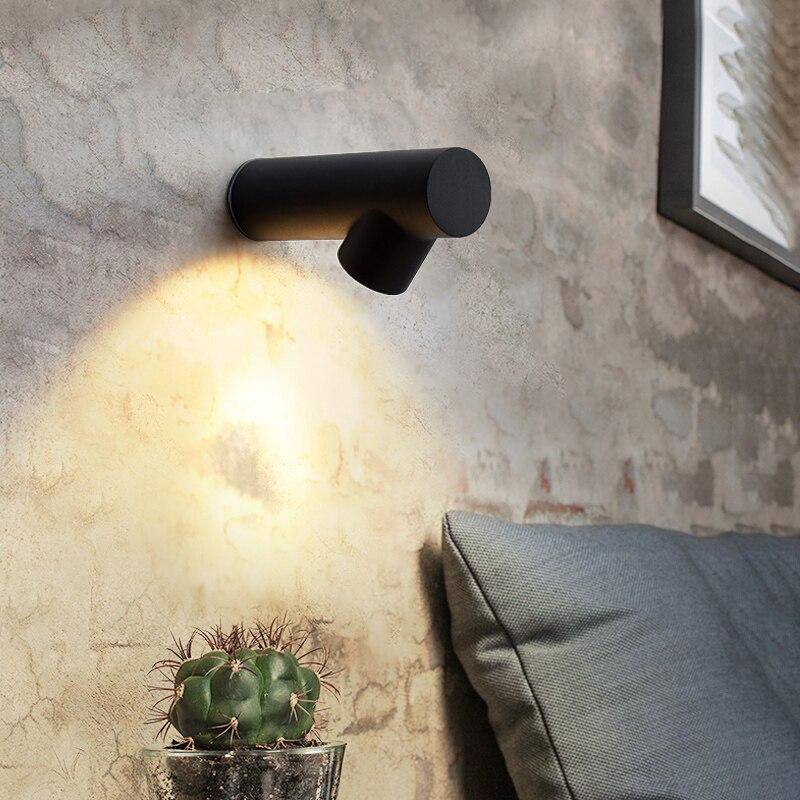 Applique murale moderne à LED avec cylindres en métal Outdoor - vue 3 sur 5