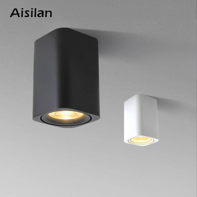 Spot moderne LED en cube Loft