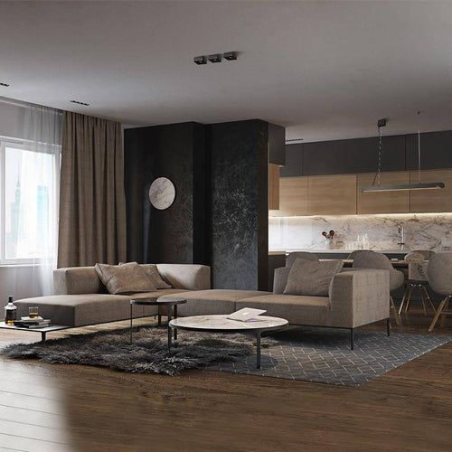 Spot moderne LED carré style Square - vue 4 sur 5