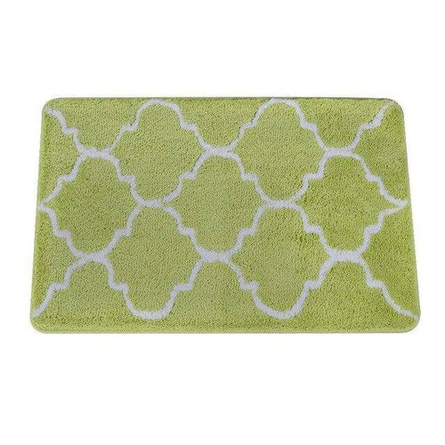 Tapis de bain rectangle coloré à motifs Finel - vue 7 sur 7