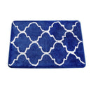 Tapis de bain rectangle coloré à motifs Finel