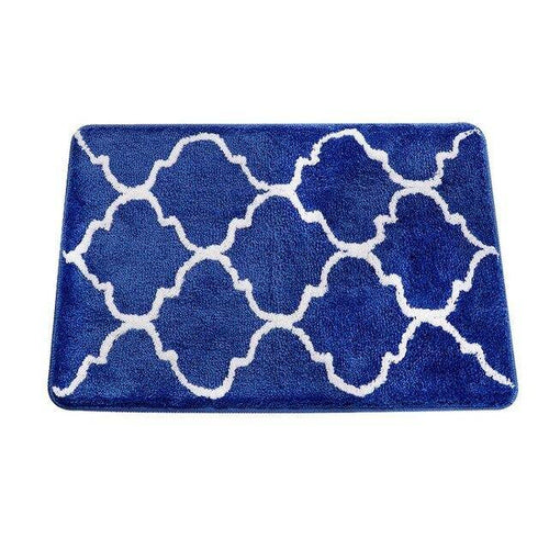 Tapis de bain rectangle coloré à motifs Finel - vue 8 sur 7