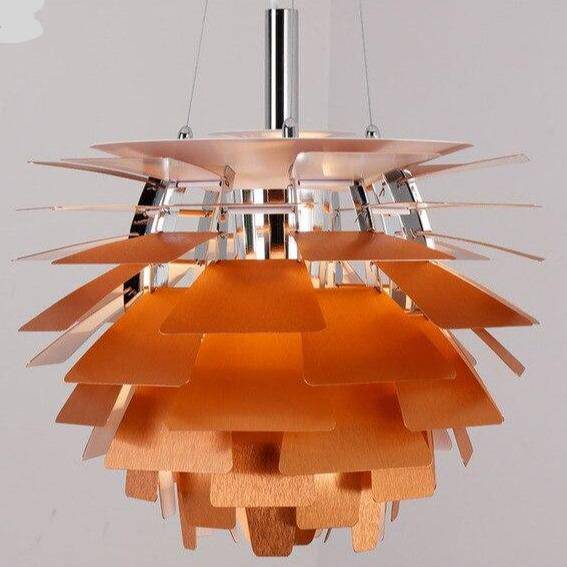 Suspension design LED avec plusieurs plaques colorées Pinecone - vue 5 sur 6