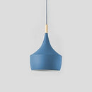 Suspension moderne LED abat-jours différents et colorés Alda
