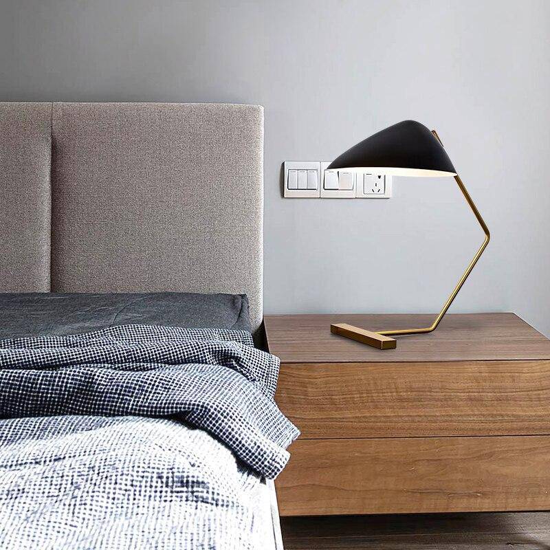 Lampe à poser design LED avec finitions dorées Luxury - vue 7 sur 7