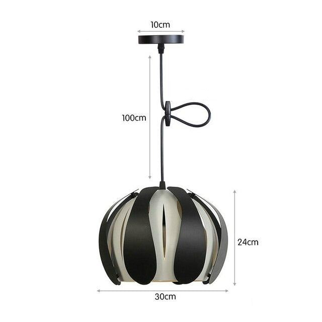 Suspension à LED avec abat-jour coloré Ronah - vue 7 sur 14