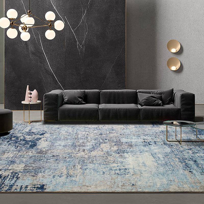 Tapis rectangle moderne style Light Luxury D
