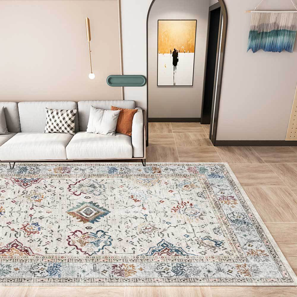 Tapis persan au style vintage Persy A - vue 2 sur 2