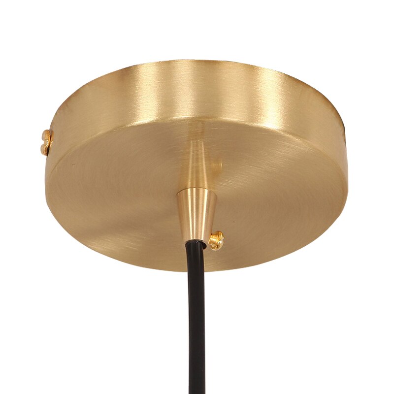 Suspension dorée design à LED en forme de cône Copper - vue 5 sur 4