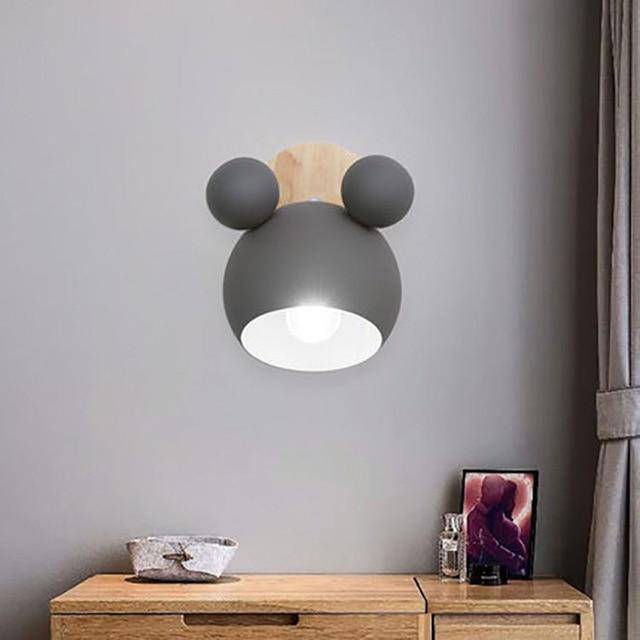 Applique murale tête de Mickey coloré Cartoon - vue 7 sur 8