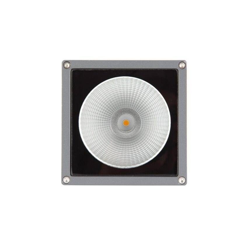 Spot carré LED design Outdoor - vue 5 sur 4