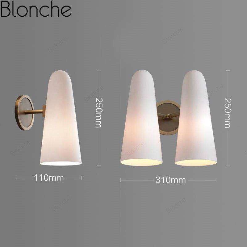 Applique murale design à LED avec abat-jour conique arrondi Coffee - vue 6 sur 5