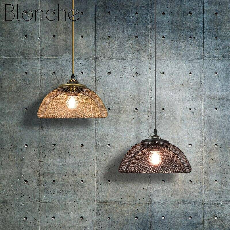 Suspension rétro LED en métal style industriel Hang - vue 5 sur 11