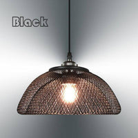 Suspension rétro LED en métal style industriel Hang