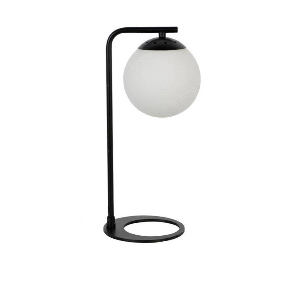 Lampe à poser design LED en métal et boule en verre Sofa - vue 6 sur 6