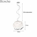 Suspension moderne à LED en verre style Cloud Light
