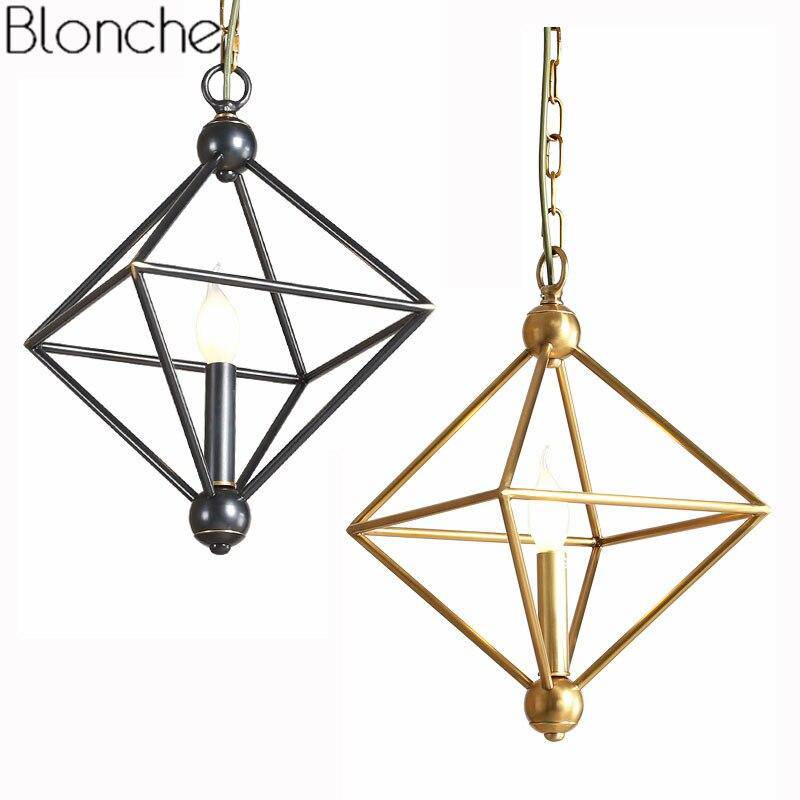 Suspension industrielle LED en métal Loft - vue 4 sur 5