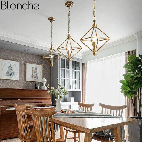 Suspension industrielle LED en métal Loft - vue 2 sur 5