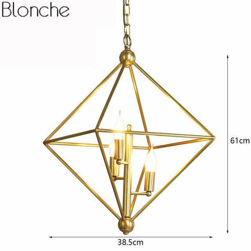 Suspension industrielle LED en métal Loft - vue 5 sur 5
