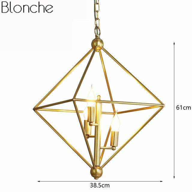 Suspension industrielle LED en métal Loft - vue 5 sur 5