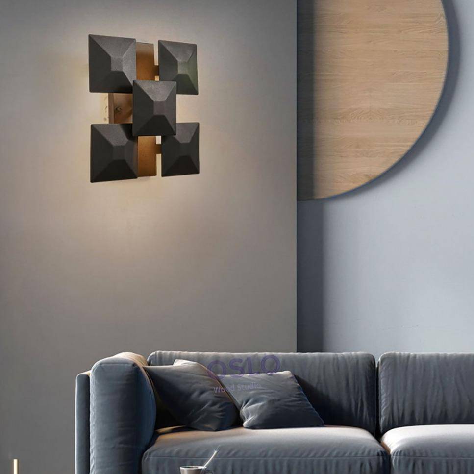 Applique murale design LED au style mur de carreaux Light - vue 3 sur 5