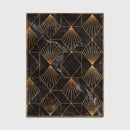 Tapis rectangle vintage aux formes géométriques Luxury Floor B