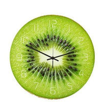 Horloge murale ronde style Kiwi Coktail