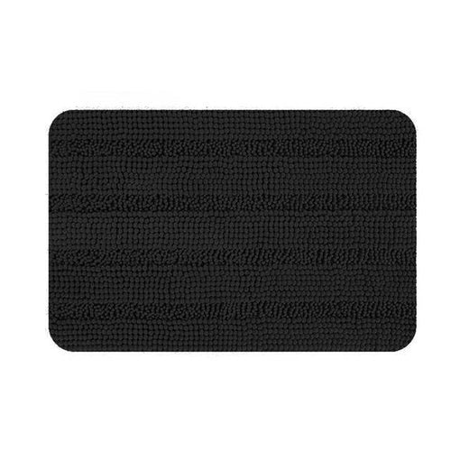 Tapis de bain rectangulaire coloré en microfibres Absory - vue 11 sur 12