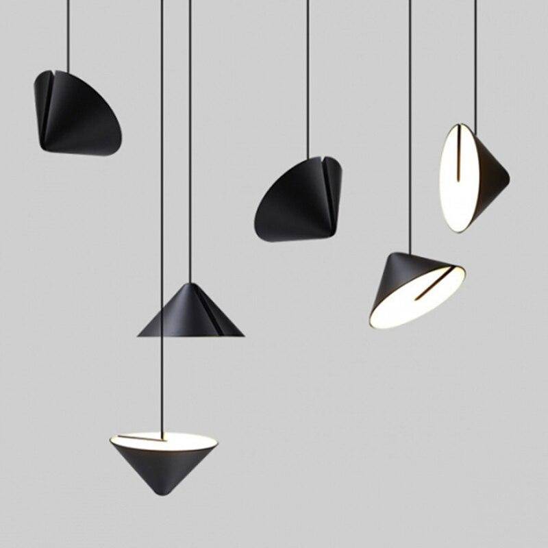 Suspension design LED de forme triangulaire style Hang - vue 5 sur 5