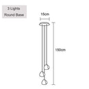 Lustre moderne LED en forme de glaçons en cristal Jaione