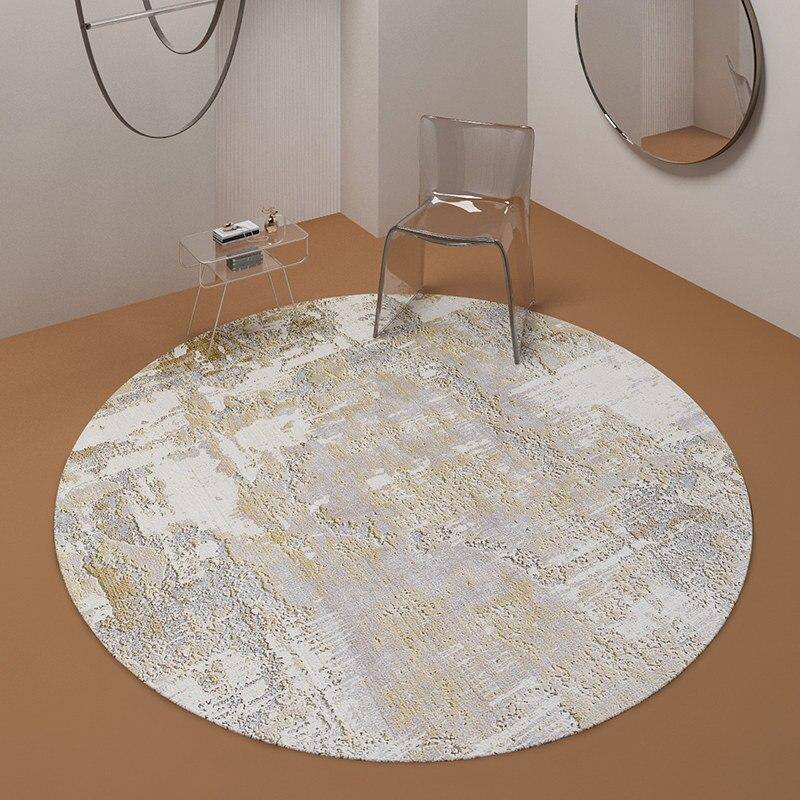 Tapis moderne rond style industriel Floor A - vue 3 sur 2