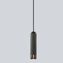 Suspension design LED à tube en métal Hang