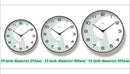 Horloge murale ronde avec dessin de chat Chansrun