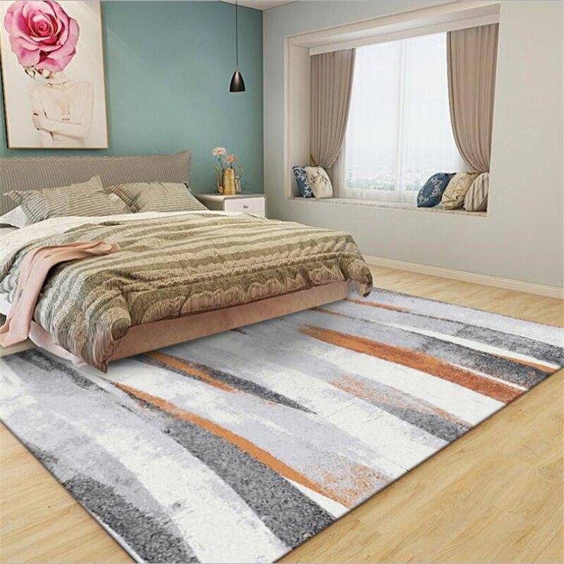 Tapis rectangle dessins gris Fashion - vue 2 sur 4