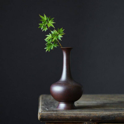 Vase design vintage en céramique - vue 3 sur 6