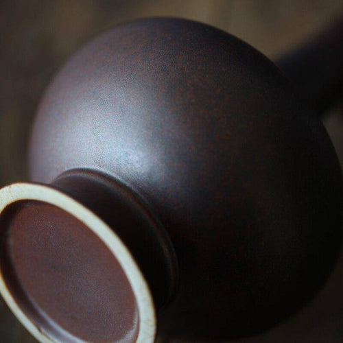 Vase design vintage en céramique - vue 5 sur 6