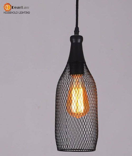 Suspension cage en forme de bouteille Hall - vue 5 sur 7