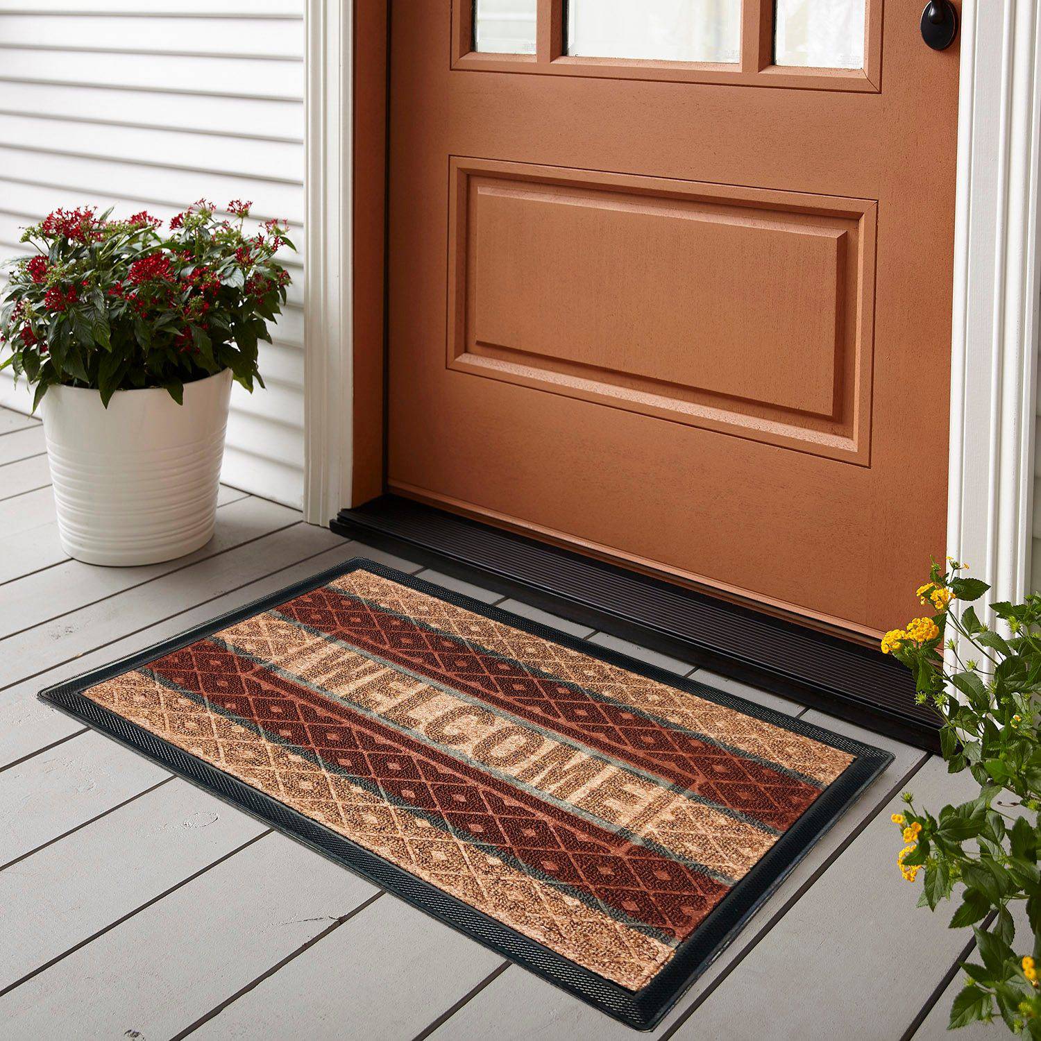Paillasson rectangle welcome Easy - vue 2 sur 5