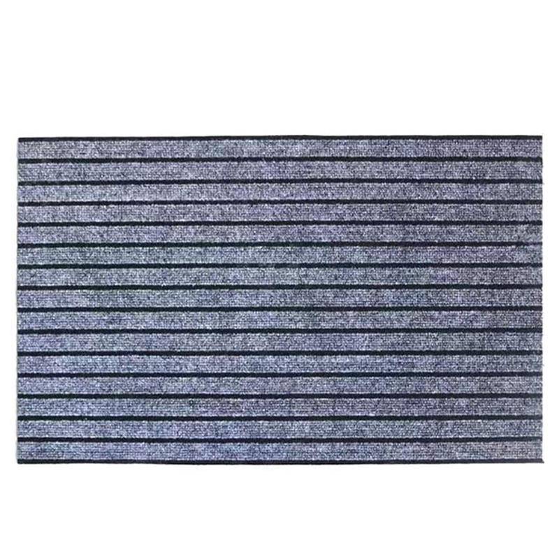 Paillasson rectangle gris rayé Durable - vue 4 sur 4