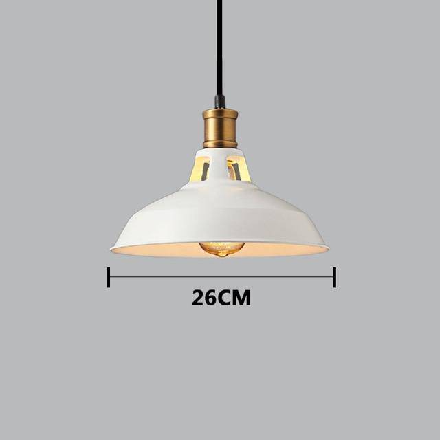 Suspension design industriel Colgante (noir ou blanc) - vue 9 sur 11
