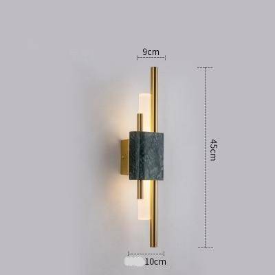 Applique murale design LED en marbre Loft - vue 3 sur 8