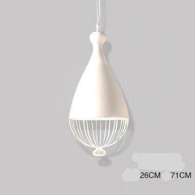 Suspension LED en métal design arrondi Lofty - vue 3 sur 10