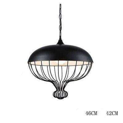 Suspension LED en métal design arrondi Lofty - vue 5 sur 10
