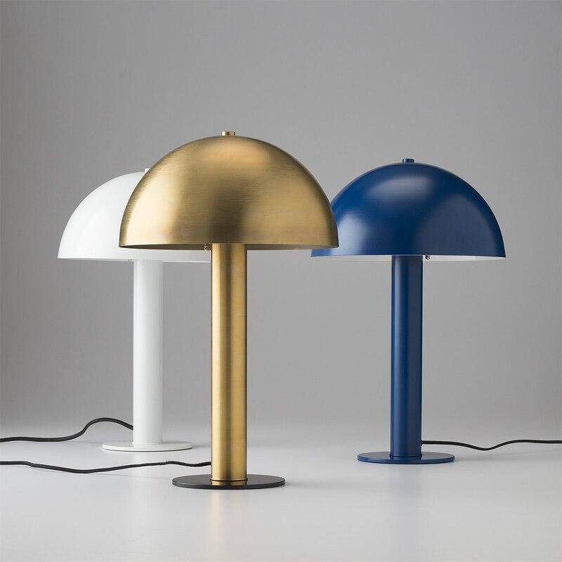 Lampe à poser design LED en métal style Mushroom - vue 3 sur 4